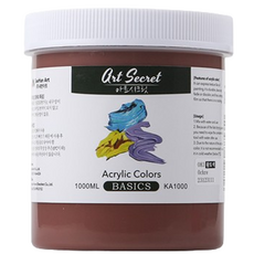 아트시크릿 아크릴 물감 Ochre KA1000
