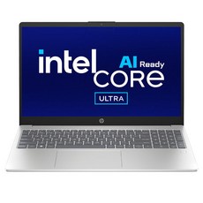 HP 2024 자비스 AI 노트북 15 코어Ultra5 인텔 14세대, Natural Silver, 1024GB, 32GB, WIN11 Home, 15-fd1029TU_T3