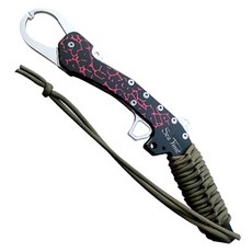 Sea Time 鋁製 ROLL Grip 釣魚卷唇握把 BL007, 黑色
