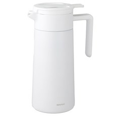 하리오 세라믹코팅 진공 이중 보온포트 화이트 CHP-800-W, 단품, 800ml, 1개 단품, 800ml, 1개
