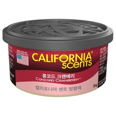 캘리포니아센트 방향제, 1개, 콩코드 크랜베리향