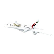 모형 비행기 다이캐스트 합금 완제품 16cm, 31 아랍에미레이트 A380, 1개