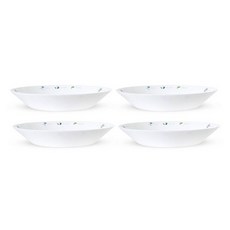 바칠레 유로피안 카모마일 앞접시, 화이트, 4개