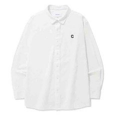 커버낫 린넨 체인 C로고 셔츠