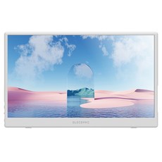 일렉싱크 FHD 초경량 휴대용 모니터 화이트, 39cm, S15A - qhdvr-4008hs