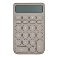 롭다 계산기 S, MudGrey, 1개 머드 그레이(Mud Grey)