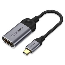 코드웨이 USB C타입 to HDMI 변환 젠더, LA7124 - hdmidac