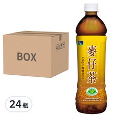 悅氏 麥仔茶, Oligo寡糖添加, 550ml, 24瓶