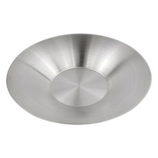 키친유 스텐 파스타 플레이트 27cm, 실버, 1개
