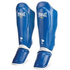 EVERLAST 兩側均配有繫帶皮革護腿套, 1組, 藍色