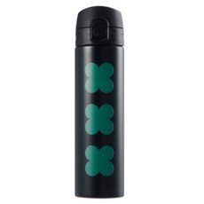 락앤락 드롭드롭드롭 데일리 슬림핏텀블러 LHC3270, 블랙(LHC3270BLK), 400ml, 1개