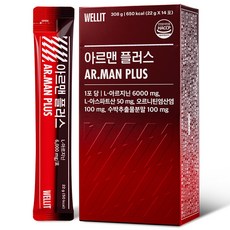 웰릿 아르맨 플러스 6000mg 14p, 308g, 1개