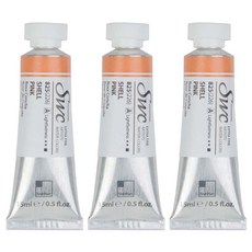 신한화구 전문가 수채화물감 SWC 튜브 A시리즈 825 셸 핑크 3p, 15ml, 1색