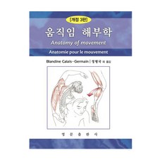움직임 해부학, Blandine Calais-Germain, 영문출판사