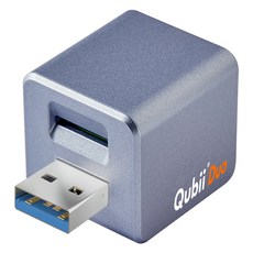 CubiDuo Galaxy iPhone 自動備份 USB A 型 SD 讀卡機, 薰衣草紫, MKPQD-PP