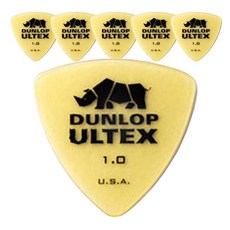 Dunlop Ultex 三角吉他撥片 6p + 獨木舟鈴撥片 3p, 1組