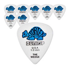 Dunlop 톨텍스 웻지 기타 피크 8p + 카누벨 피크 3p, 1세트