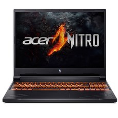 에이서 2024 니트로 V 16 라이젠7 라이젠 8000 시리즈 지포스 RTX 4060, 블랙, 1TB, 32GB, Win11 Home, ANV16-41-R97C