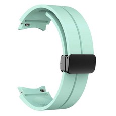 Gelsen Galaxy Watch 4/5/6專用束帶矽膠磁吸錶帶錶帶 曲線型 GDS7, GDS4 完好, 20mm