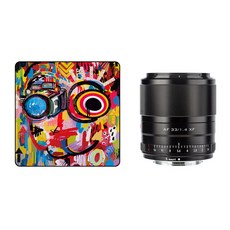 빌트록스 피지테크 테크랩 두들패턴 M + AF 33mm f1.4 APS C 후지필름 X 마운트 카메라 렌즈 세트, P-CB-146