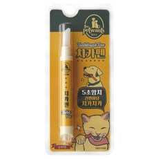 더펫원츠 반려동물 냥치카펜 일체형 치카펜, 고양이치약, 1개, 4g 고양이치약, 1개, 4g