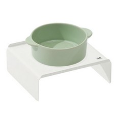 딩동펫 반려동물 프랑 보울 세라믹 식기 700ml 1구 세트, 그린, 1세트