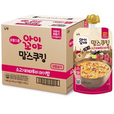 아이꼬야 맘스쿠킹 이유식 소고기 라따뚜이 아기밥 15개월부터, 10개, 소고기 라따두이, 140g