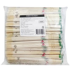 개별포장 고급 일회용 대나무 젓가락 벌크 20cm, 300개, 1세트