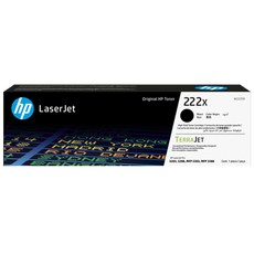 HP 정품 No.222X 대용량 토너 W2220X, 검정, 1개 - hpap22