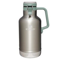 STANLEY 經典系列 不鏽鋼啤酒壺 64OZ 不鏽鋼原色, 1個, 1.9L