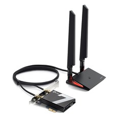 티피링크 BE9300 블루투스 5.4 PCIe 트라이 밴드 Wi-Fi 랜카드, Archer TBE550E, 1개 - n탑스토어ifigolink