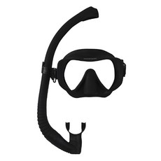 Moodspoon Adventure浮潛自由潛水浮潛裝備 潛水鏡, 黑色