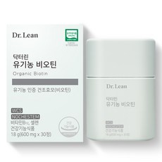 닥터린 유기농 비오틴, 30정, 18g, 1개