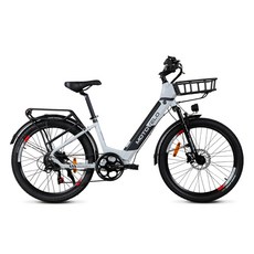 모토벨로 KG7 PAS 350W 36V 15Ah 전기자전거 고객직접설치, 화이트, 알루미늄