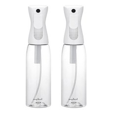 anplant 壓縮霧噴霧大容量霧化器 300ml, 2個, 白色