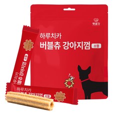 펫생각 강아지 하루치카 버블츄 강아지껌 소형 21p, 치아관리, 168g, 1개 - 펫생각하루치카