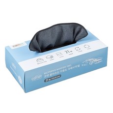 comet 抽取式萬用超細纖維毛巾 21條, 灰色, 1盒