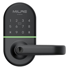 Milre 美樂 德國美諾 Miele 木門無孔數位門鎖 M-600S + 3 張卡片鑰匙 + 2 張鑰匙套裝, 自行安裝