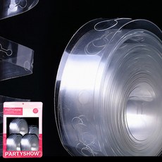 PARTYSHOW 氣球裝飾連接膠帶 4p, 1個, 單色