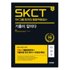 2024 하반기 시대에듀 All-New 기출이 답이다 SKCT SK그룹 온라인 종합역량검사:7개년 기출+무료SK특강