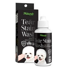 네이쳐스 강아지 포펫 티어스테인 워시, 1개, 120ml