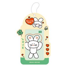 로마네 Brunch Brother 포토카드 홀더 9.4 x 13.5 cm, 래빗, 1개
