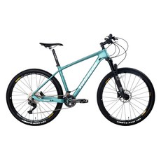 휠러 2022년형 시마노 데오레 22단 카본 MTB 자전거 15.5 EAGLE 1.0 미조립, 민트 + 화이트, 170cm, 1개