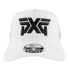 피엑스지 최신형 스냅백 트럭커 PXG940TRU, 화이트, 1개 - pxg