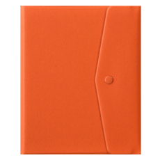 플레픽 젠틀 아젠다 A5 바인더 커버, 02 marigold orange, 1개 (02 마리골드오렌지), 1개, 02 marigold orange