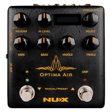 Nux NewX Optima 空氣聲學模擬器和紅外線加載器效應器 NAI-5, 1個, 單品