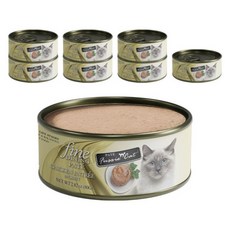 퍼시캣 전연령 고양이 파인다이닝 파테형 주식캔, 80g, 닭, 8개