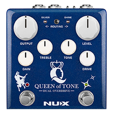 Nux NewX Queen of Tone 雙過載效果器 NDO-6, 1個
