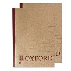 OXFORD 크라프트 잘펴지는 노트 A4 50매, 2개