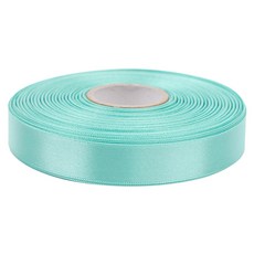 프리미엄 유광 단면 공단 리본 20mm, 26 민트, 1개, 45m